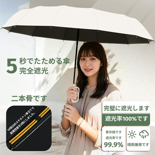 携帯型自動開閉折りたたみ傘